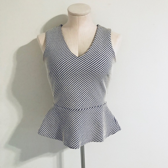 Black and white Peplum top! - Picture 2 of 4